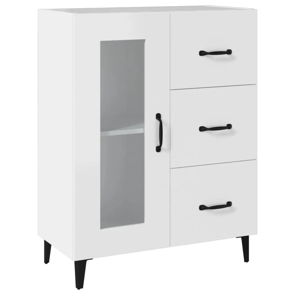 Praktisches Sideboard in Weiß 69,5 x 34 x 90 cm