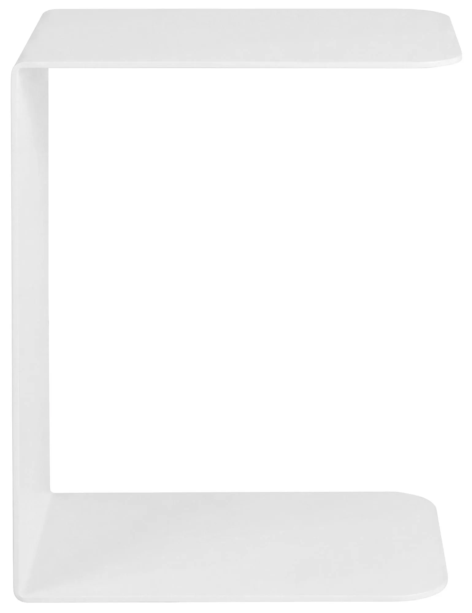 Beistelltisch Selby 48x28x38 cm weiß