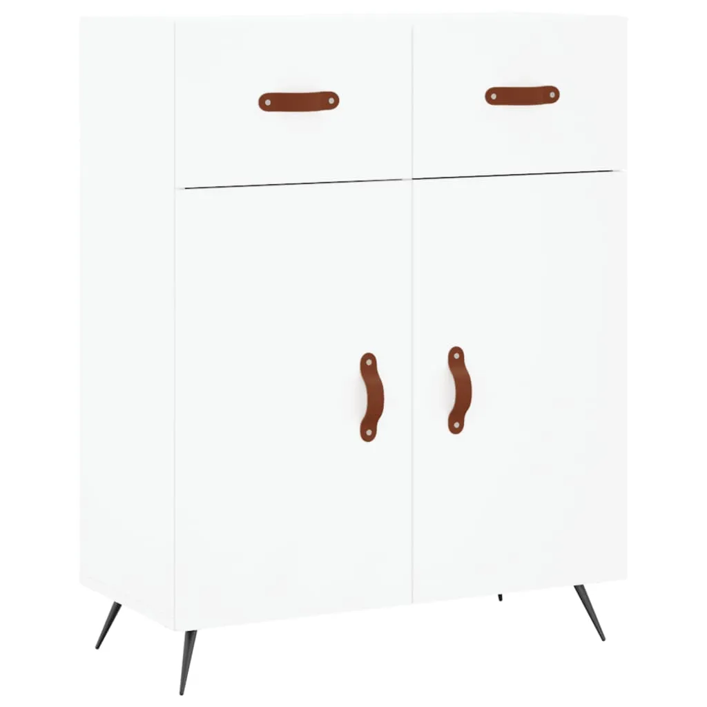 Sideboard Weiß 69,5x34x90 cm Holzwerkstoff