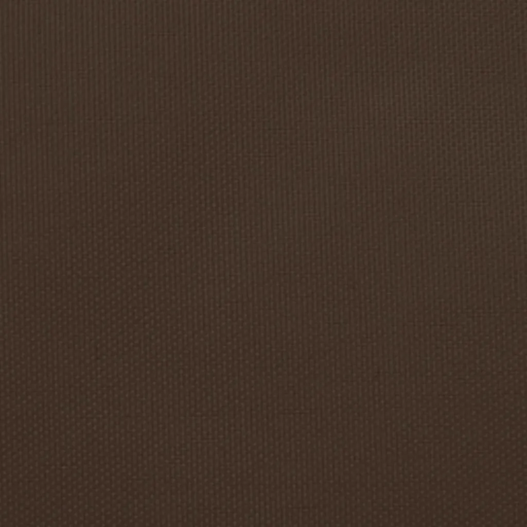 Sonnensegel Trapez 2/4 x 3 m Braun aus PU-beschichtetem Oxford-Gewebe
