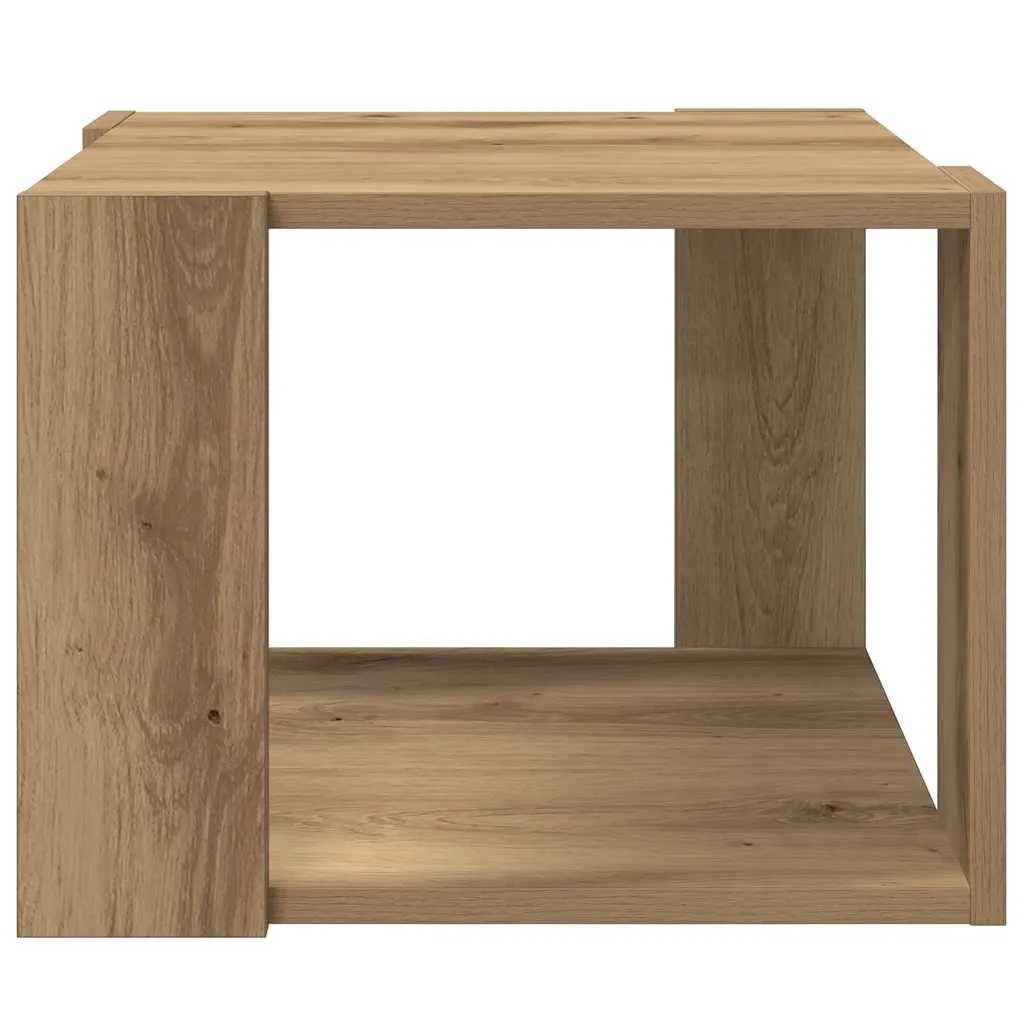 Beistelltisch 40 x 40 x 30 cm Artisan-Eiche Holzwerkstoff