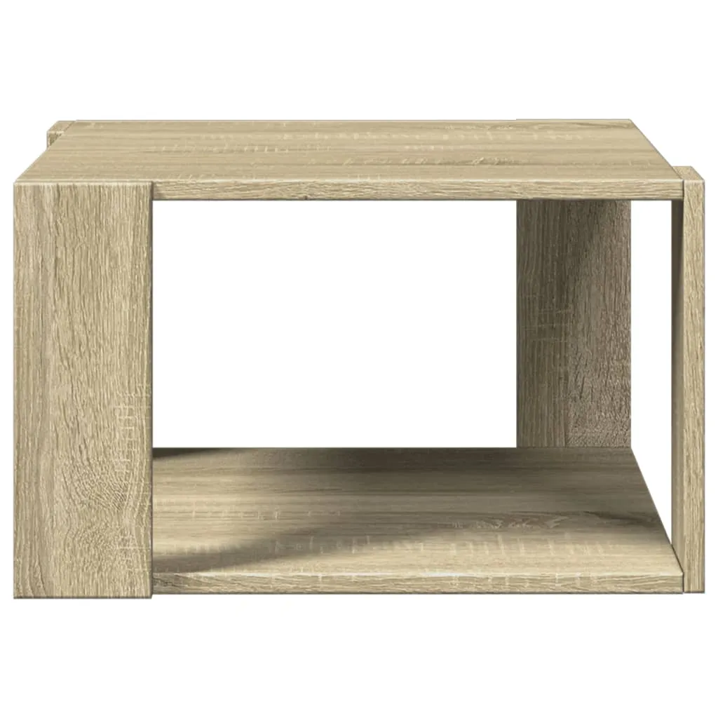 Couchtisch Sonoma-Eiche 51,5 x 51,5 x 30 cm mit Stauraum