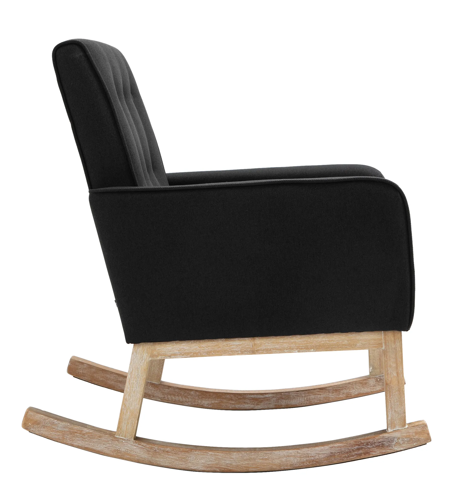 Schaukelstuhl Dream 90x63x77 cm schwarz