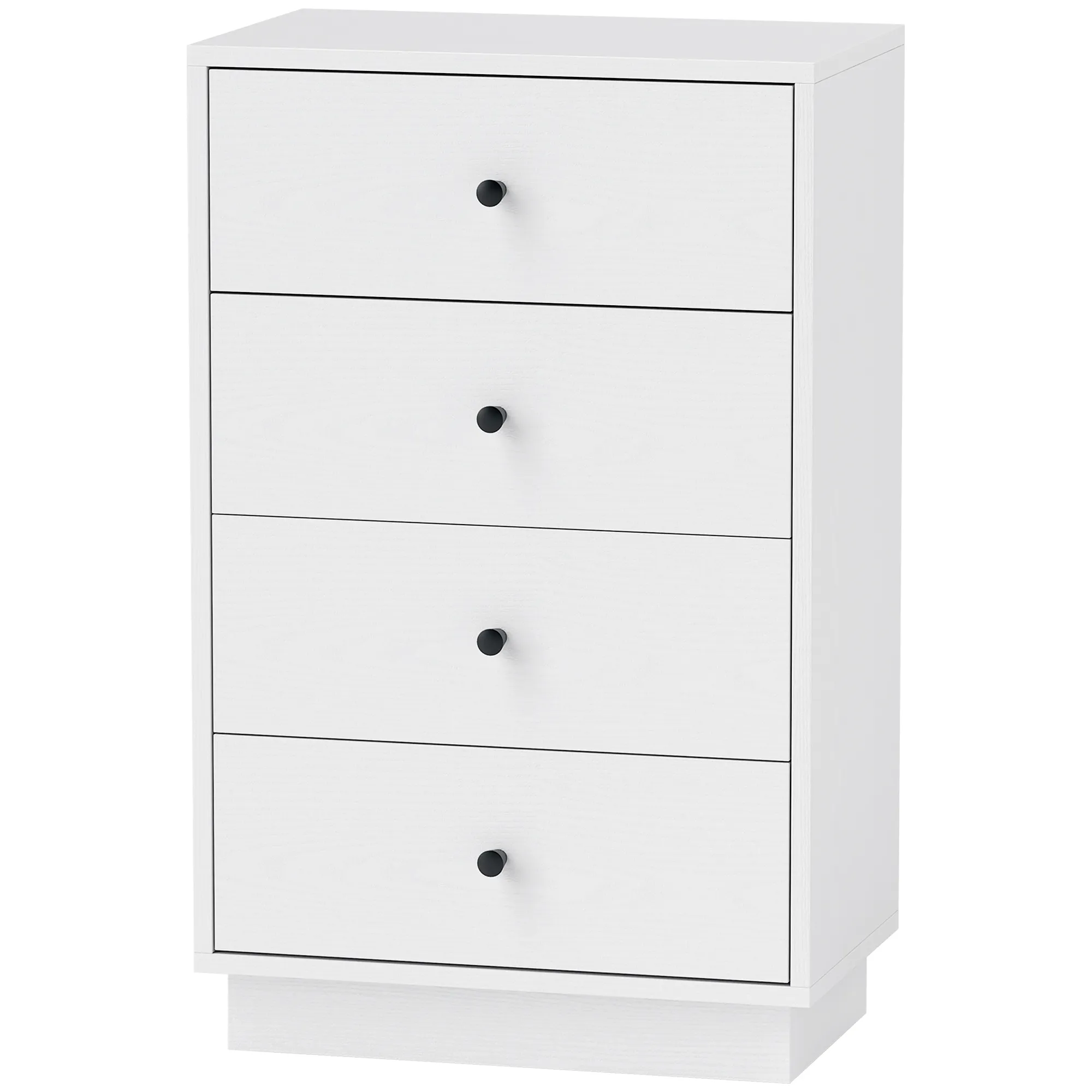 Kommode Sideboard mit 7 Schubladen Schrank aus Holzwerkstoff im Modern Stil 47 x 29 x 75 cm Weiß Kommode Sideboard mit 7 Schubladen Schrank aus Holzwerkstoff im Modern Stil 47 x 29 x 75 cm Weiß