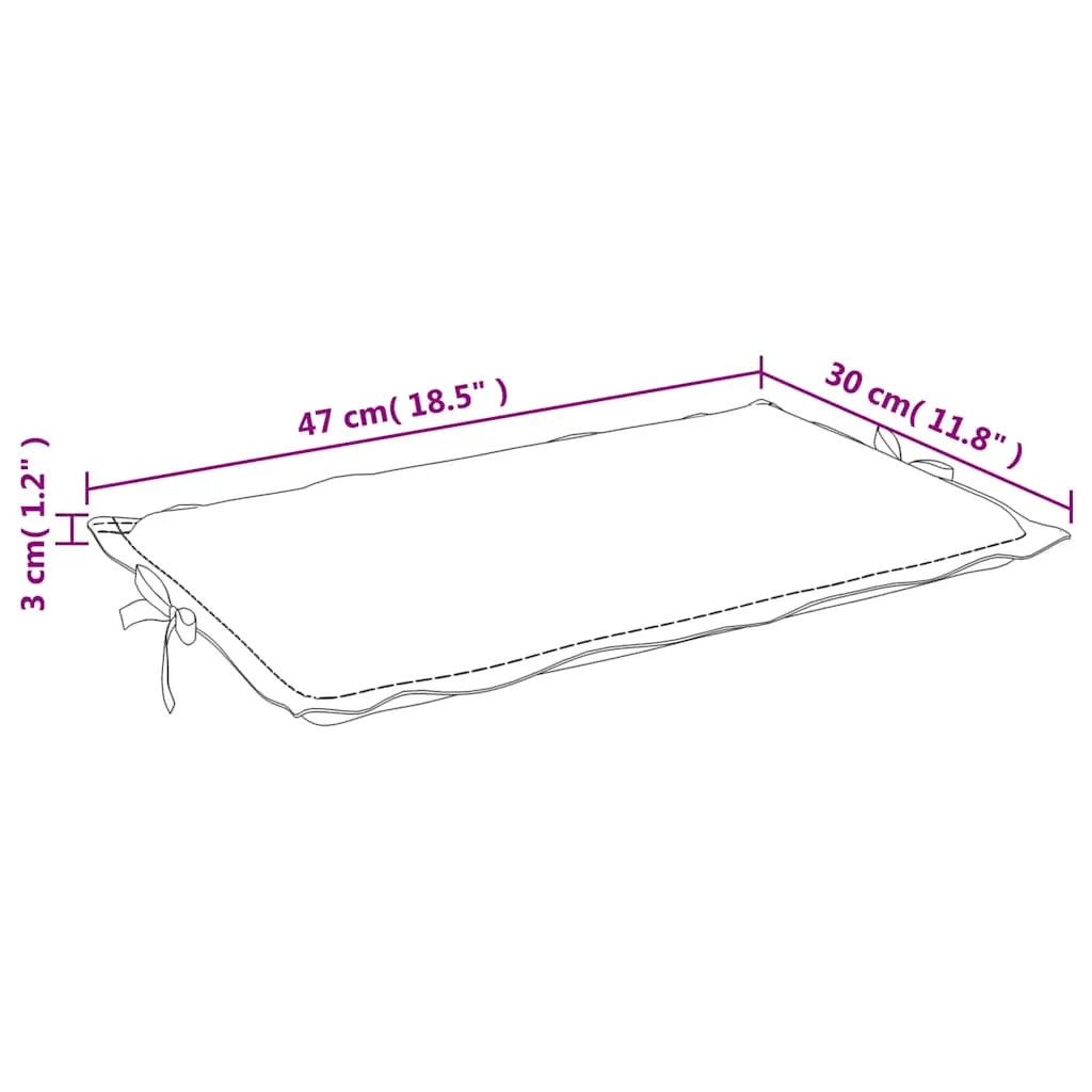 Liegenauflage Oxford-Gewebe 186x58x4 cm Rot