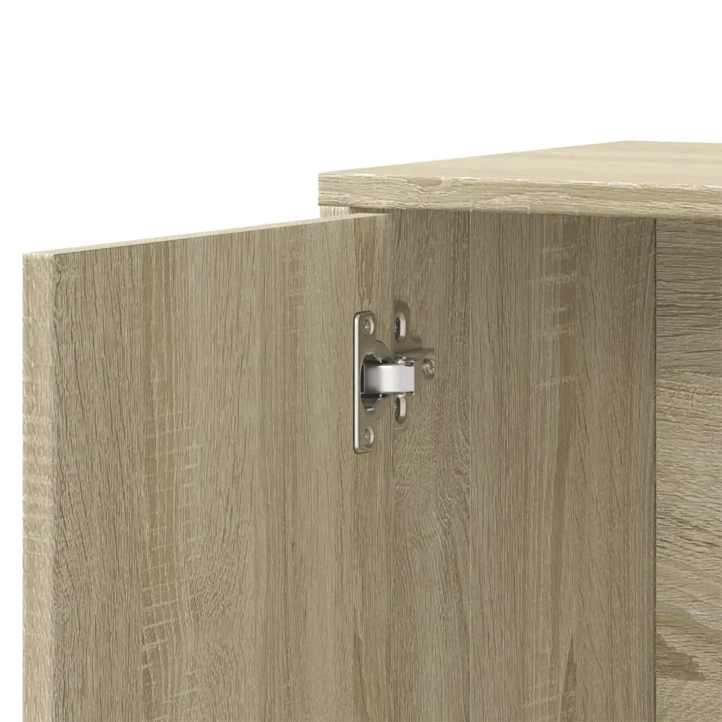 Robustes Sideboard 60 x 31 x 70 cm in Sonoma-Eiche
