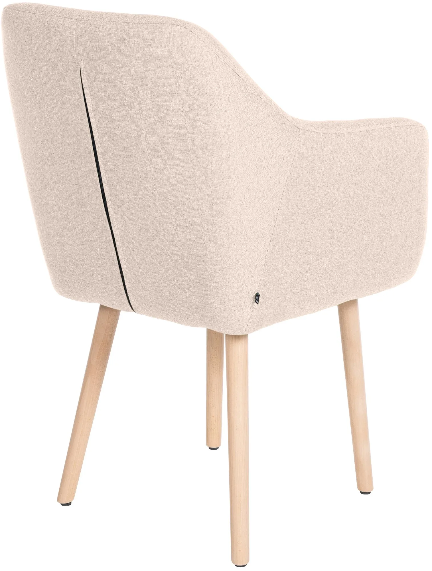 Besucherstuhl Utrecht 88x61x57,5 cm Beige