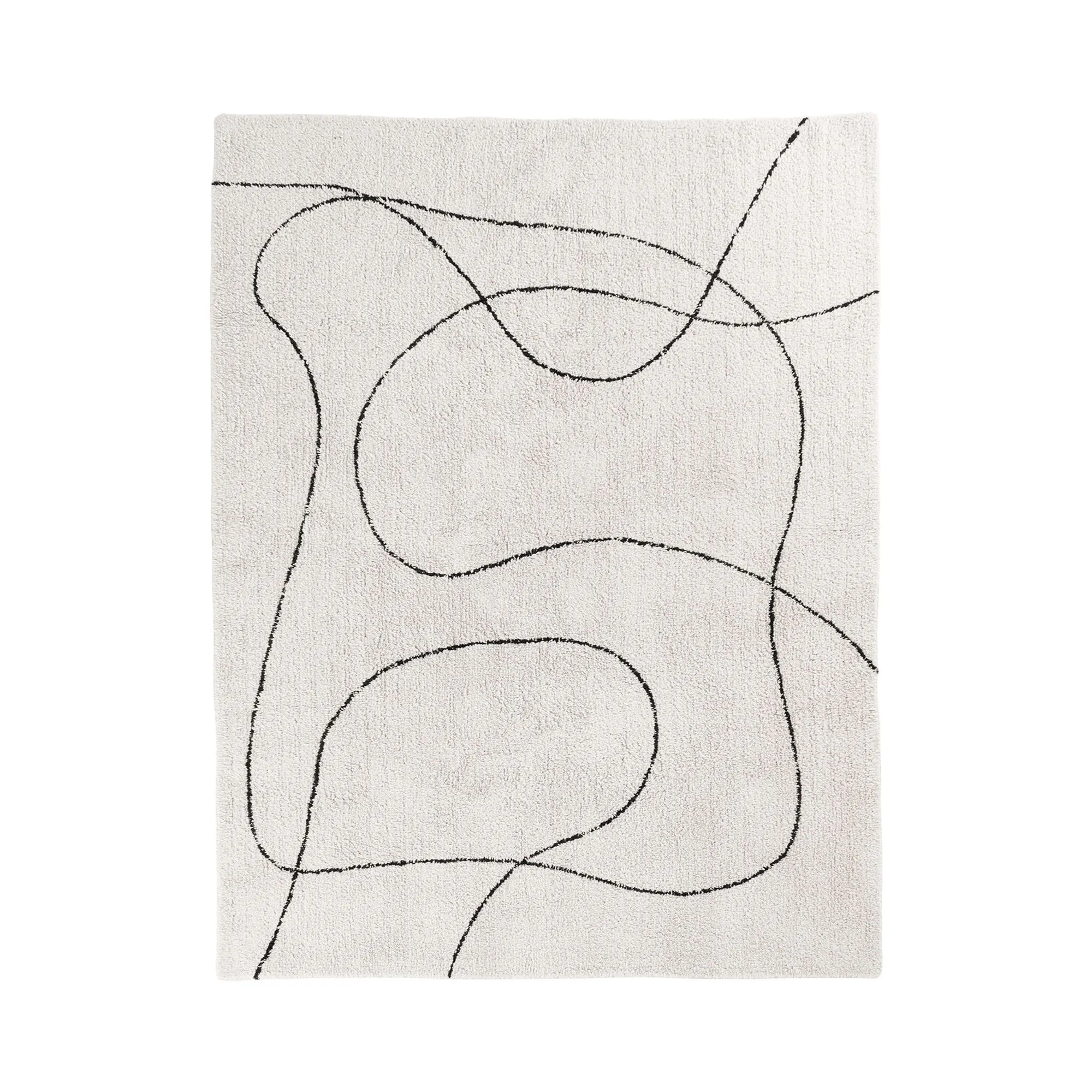 tinkaro Teppich Tampa Baumwolle Mehrfarbig