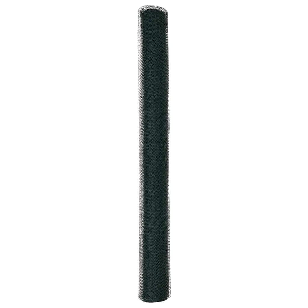 Hexagonzaun Grün 50 x 1,6 m – Moderner Gartenzaun