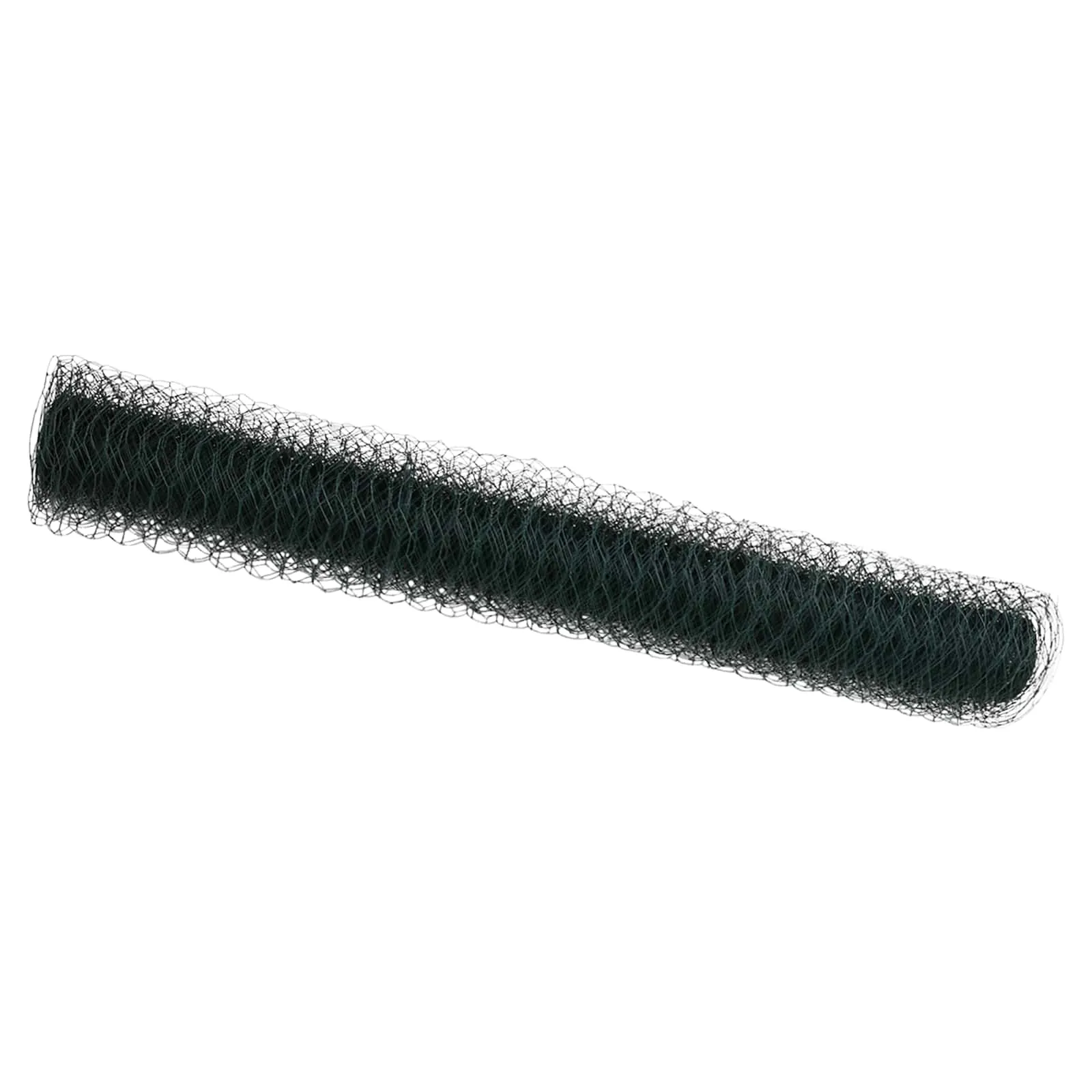Moderner Hexagonzaun PVC Grün 10 x 1,2 m für Garten und Terrasse
