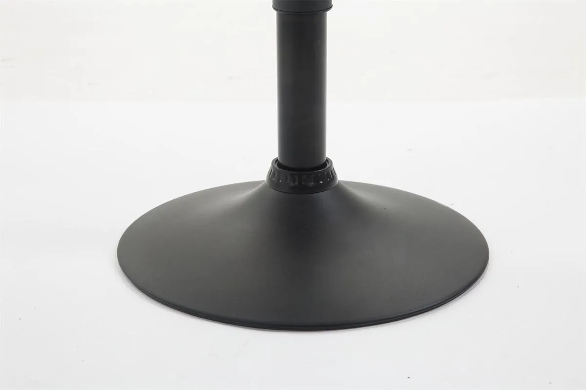 2er Set Barhocker Braga 89-109 cm Schwarz