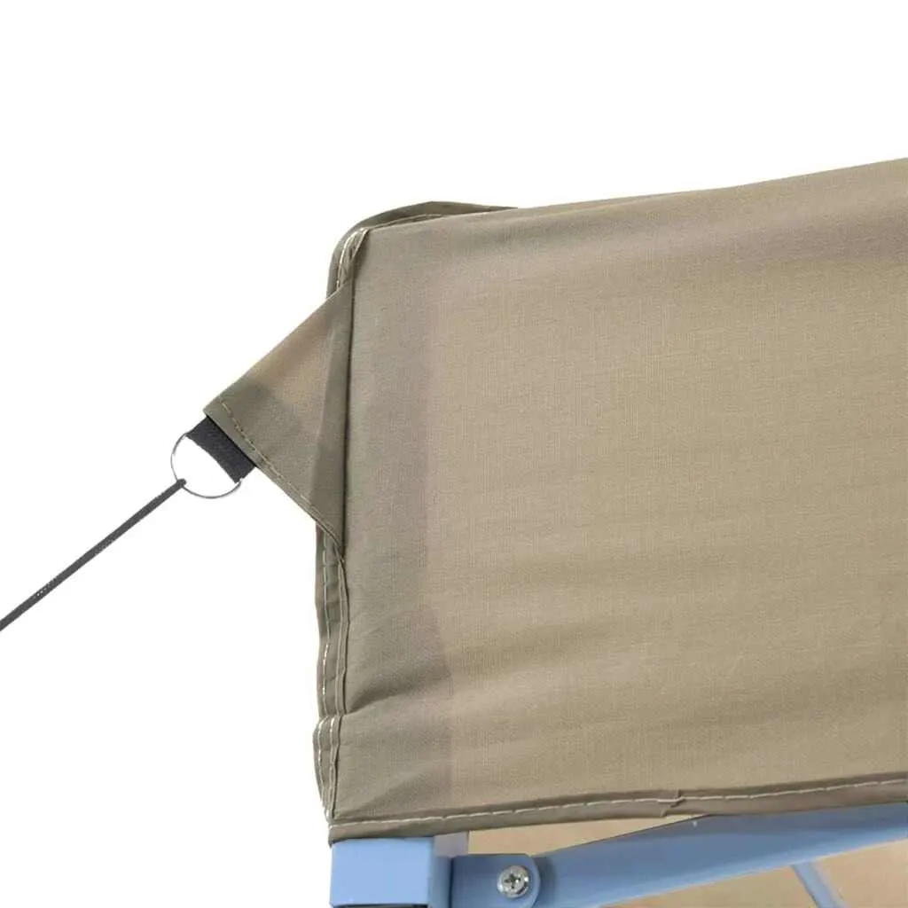 Pop-Up Party-Zelt 580x292x315 cm Taupe – Outdoor Eventzelt