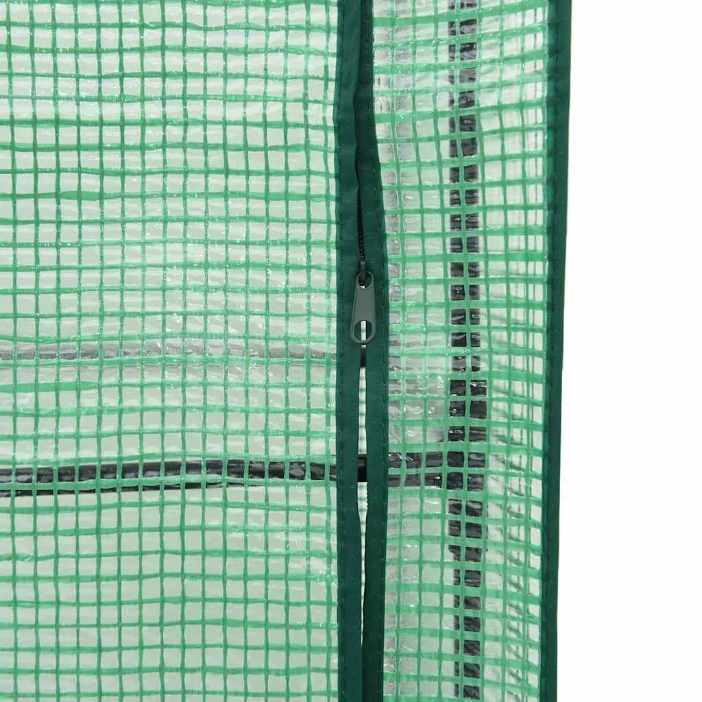 Hochbeet Blaugrau 160 x 40 x 44 cm mit Gewächshausaufsatz