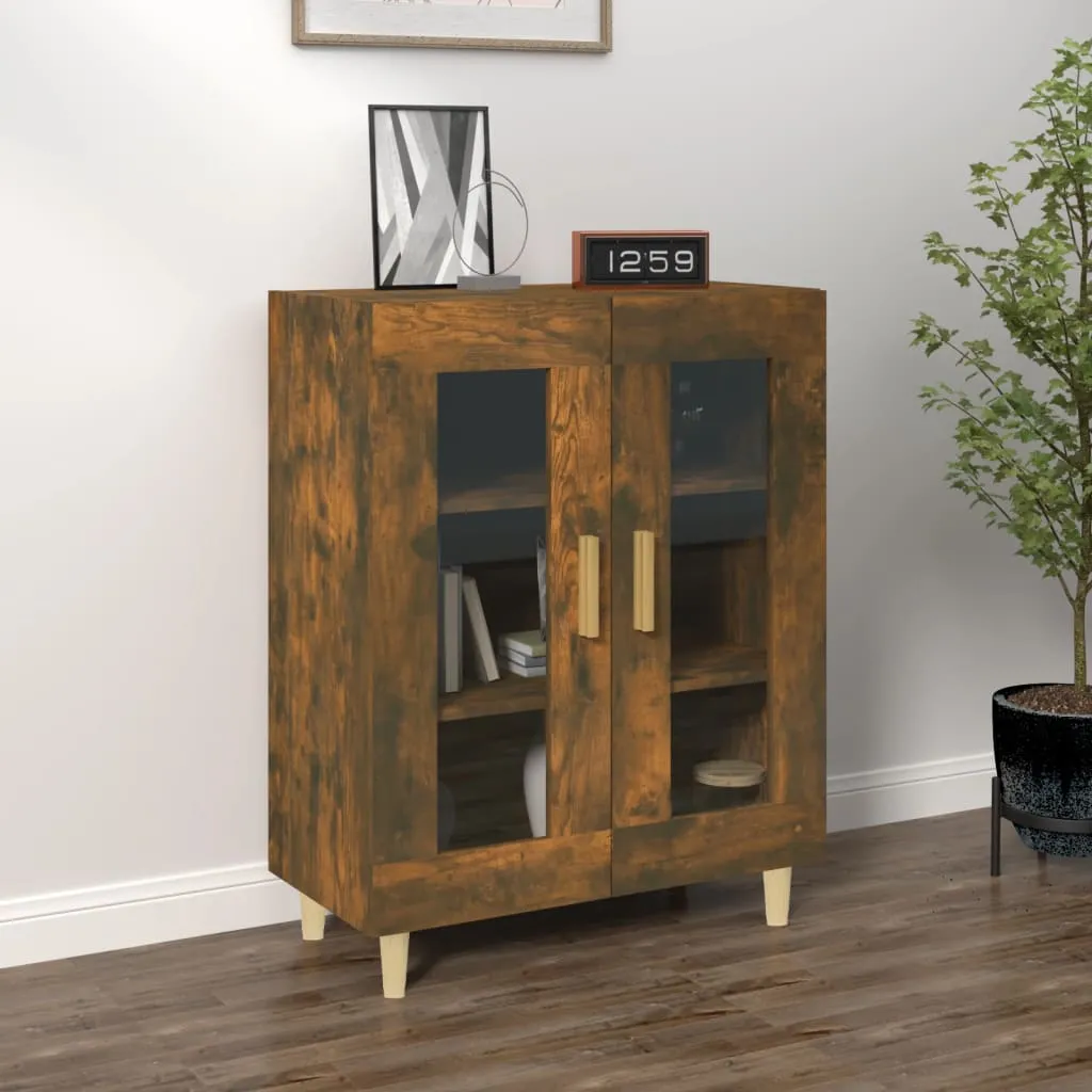 Sideboard Räuchereiche 69,5x34x90 cm Holzwerkstoff