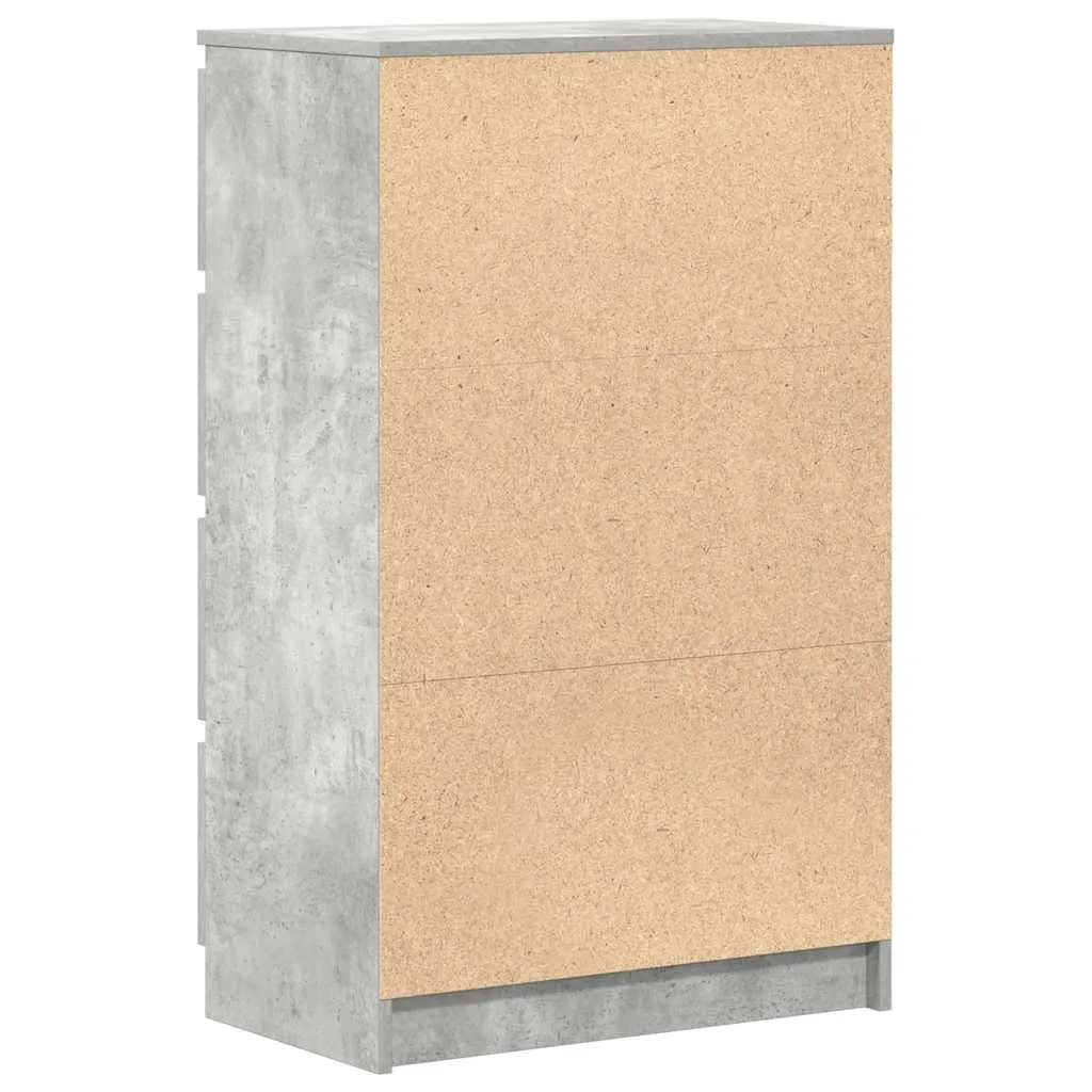 Sideboard Betongrau 60x35x98,5 cm Holzwerkstoff
