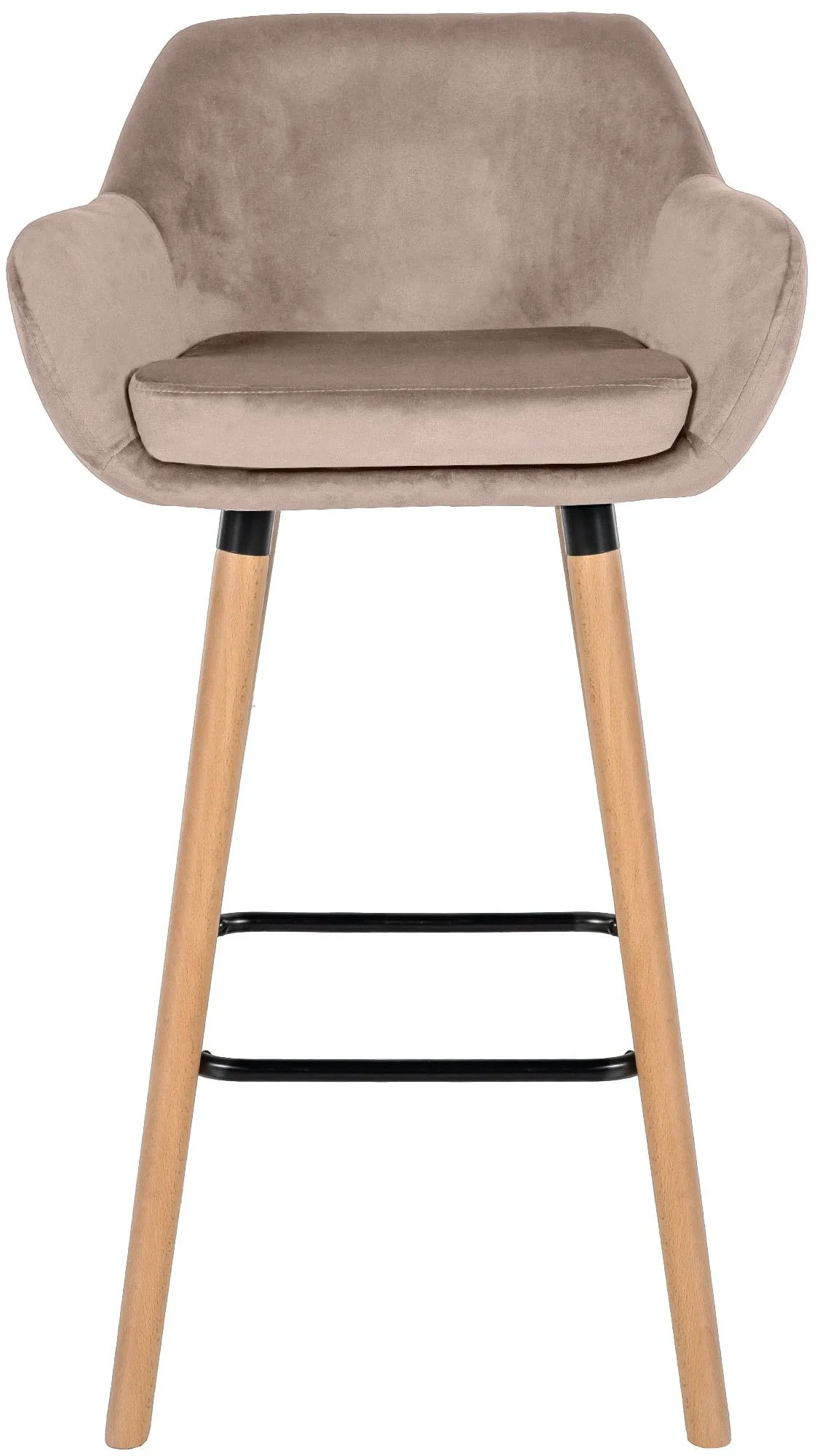 Barhocker Grant Set 2-teilig 99x55x46 cm hellgrau