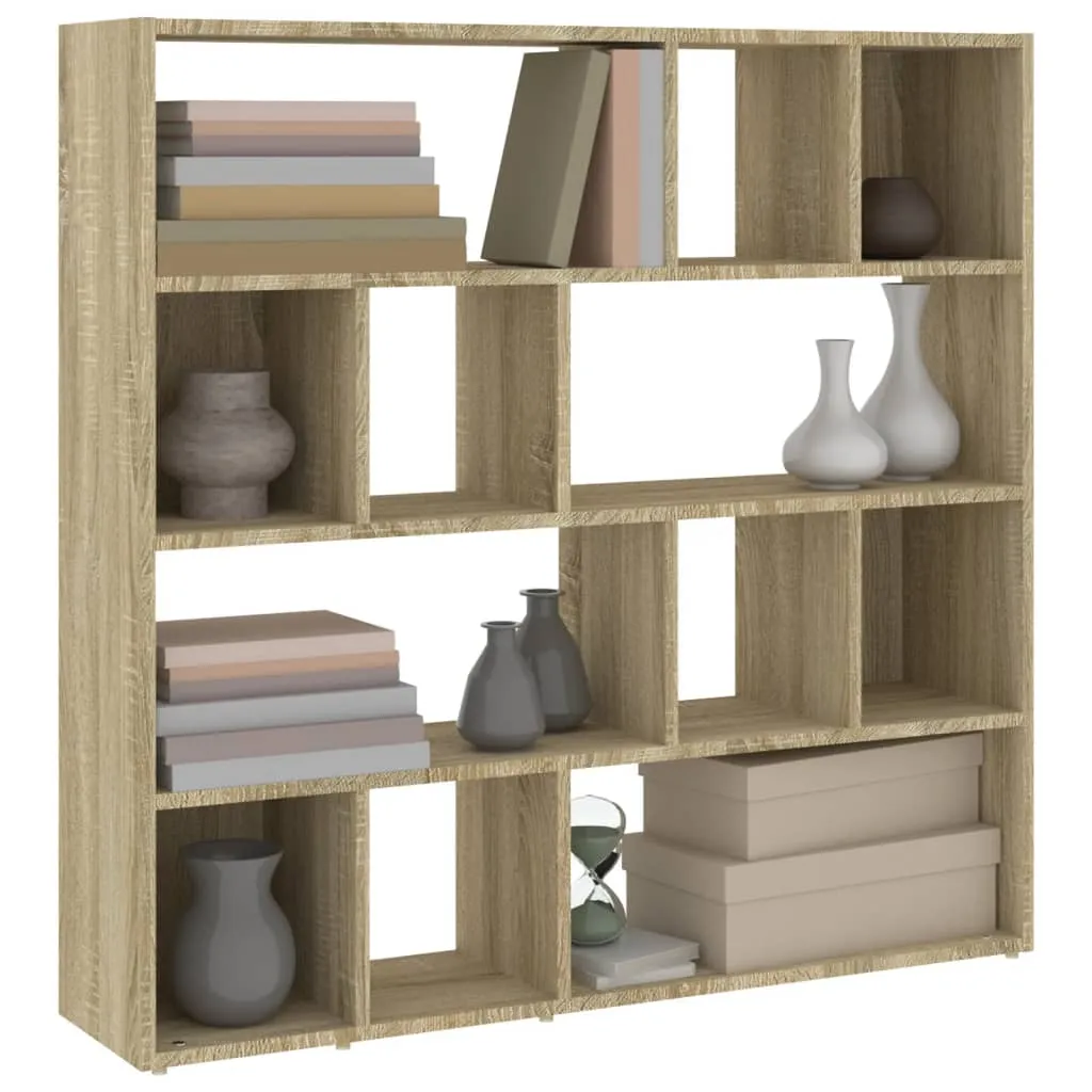 Praktisches Bücherregal Sonoma-Eiche 105 x 24 x 102 cm
