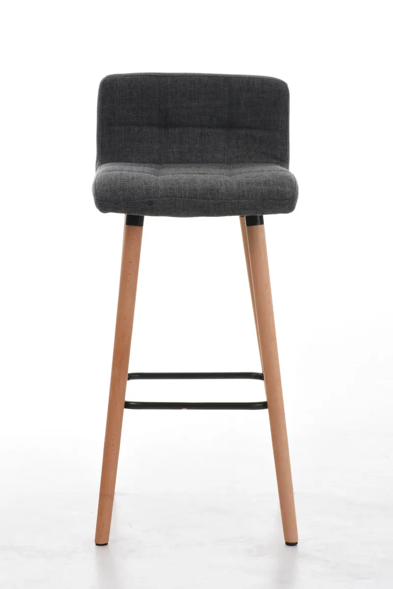 Barhocker Lincoln 94x42x49 cm hellgrau