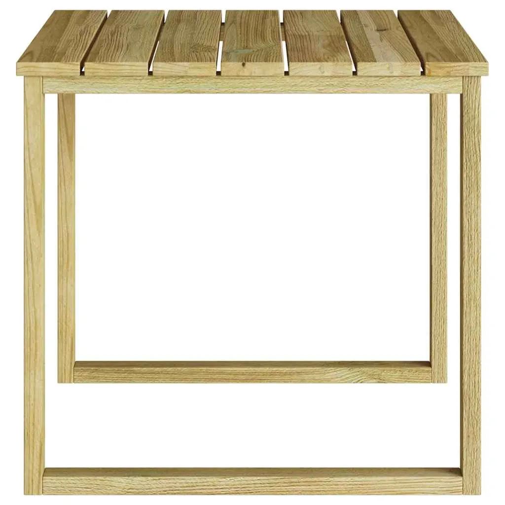 Tisch Natur 50,5 x 50 x 46 cm Imprägniertes Kiefernholz