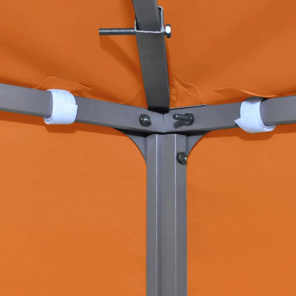 Pavillon-Ersatzdach 3 x 3 m in Orange, wasserbeständig mit PVC-Beschichtung