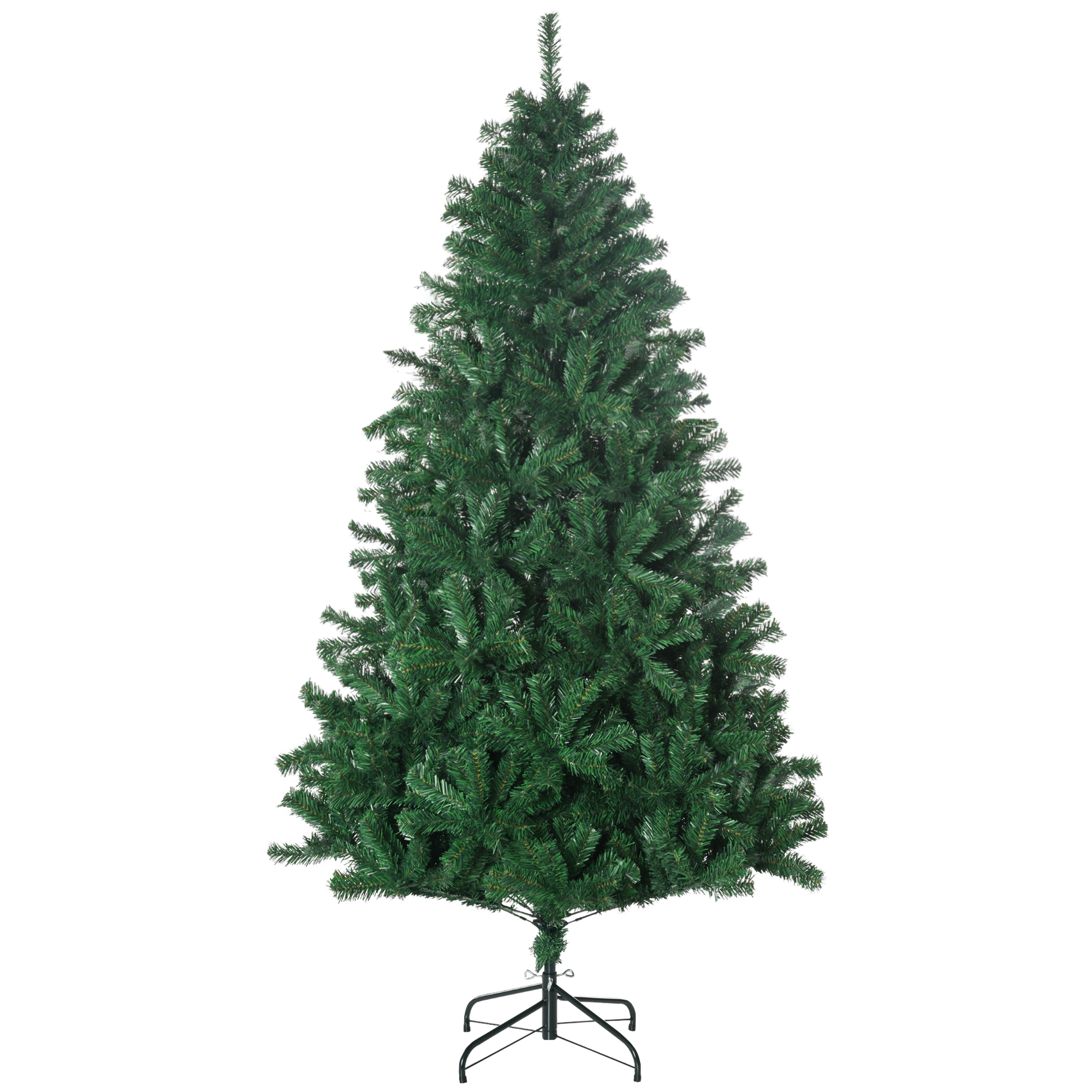Künstlicher Weihnachtsbaum 180 cm Tannenbaum mit 1000 Spitzen Grün