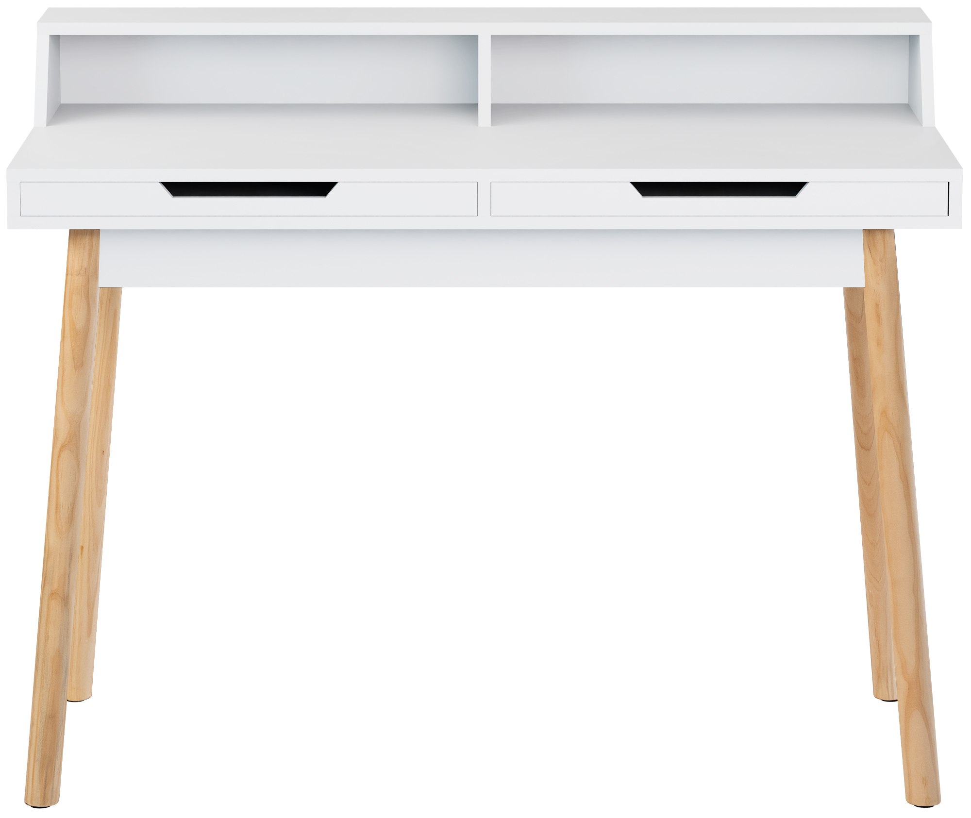 Schreibtisch Eaton 110/140x60x85 cm weiß