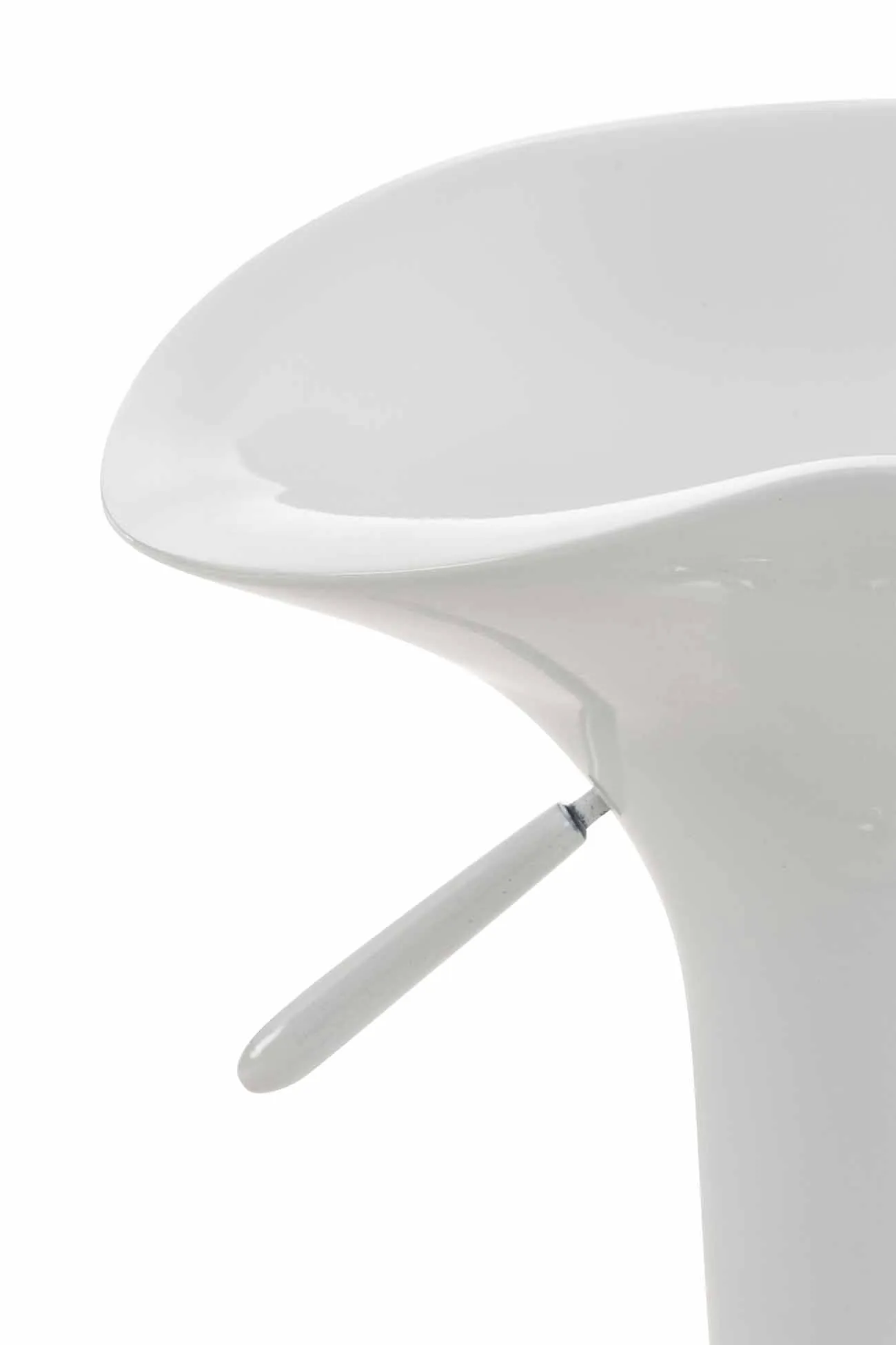 Barhocker Saddle 37x37x87 cm weiß