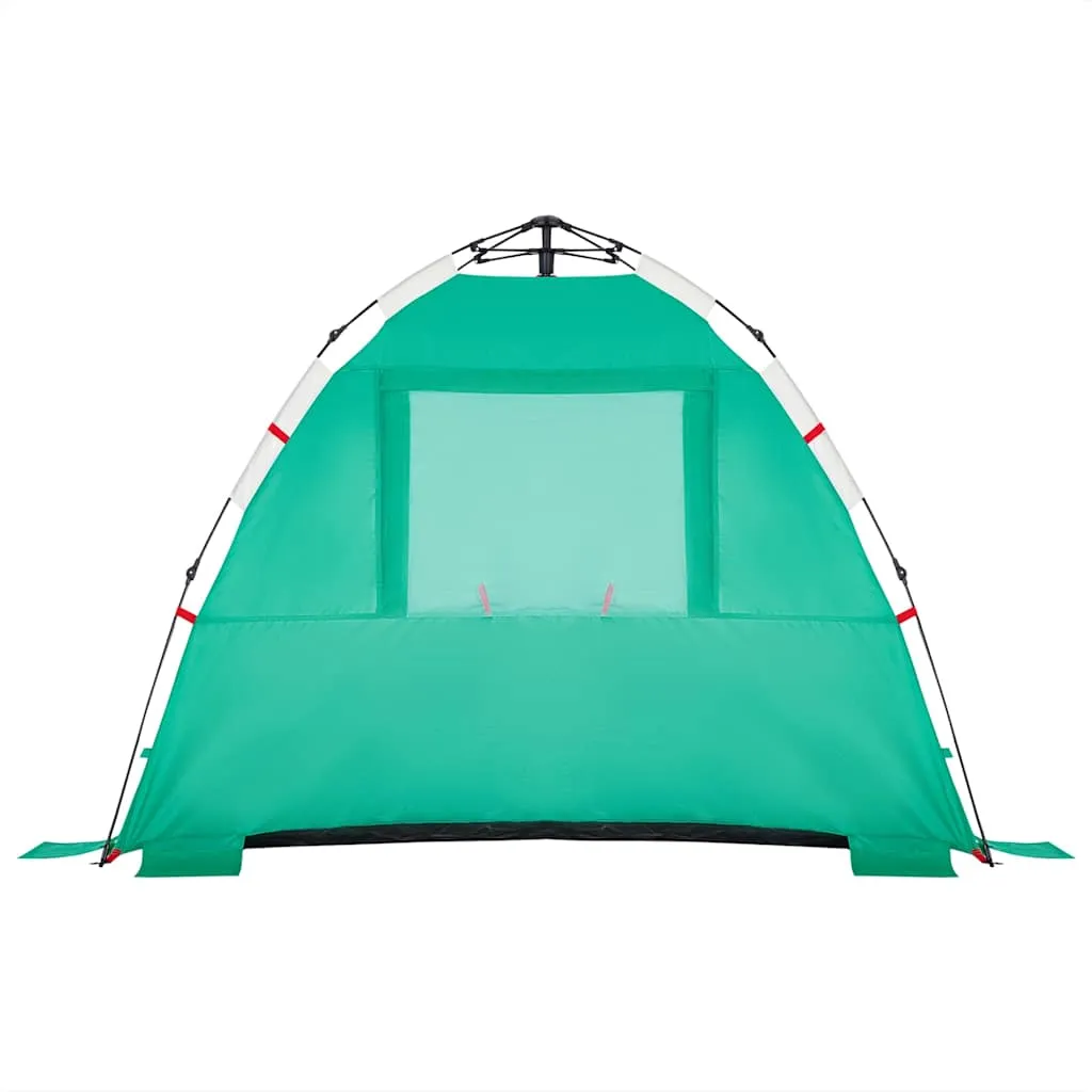 Strandzelt Meergrün 201 x 197 x 142 cm für 3 Personen