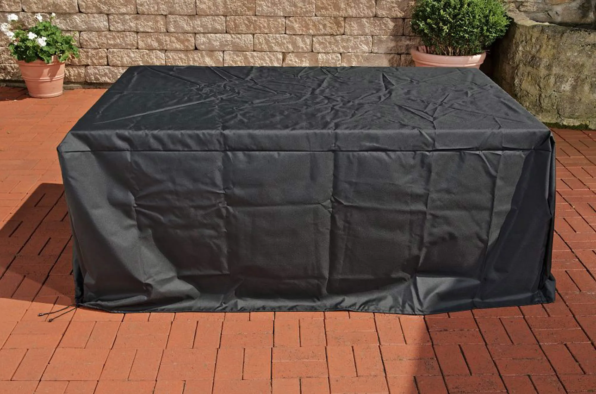 Abdeckhaube Sierra 208x157x75 cm schwarz