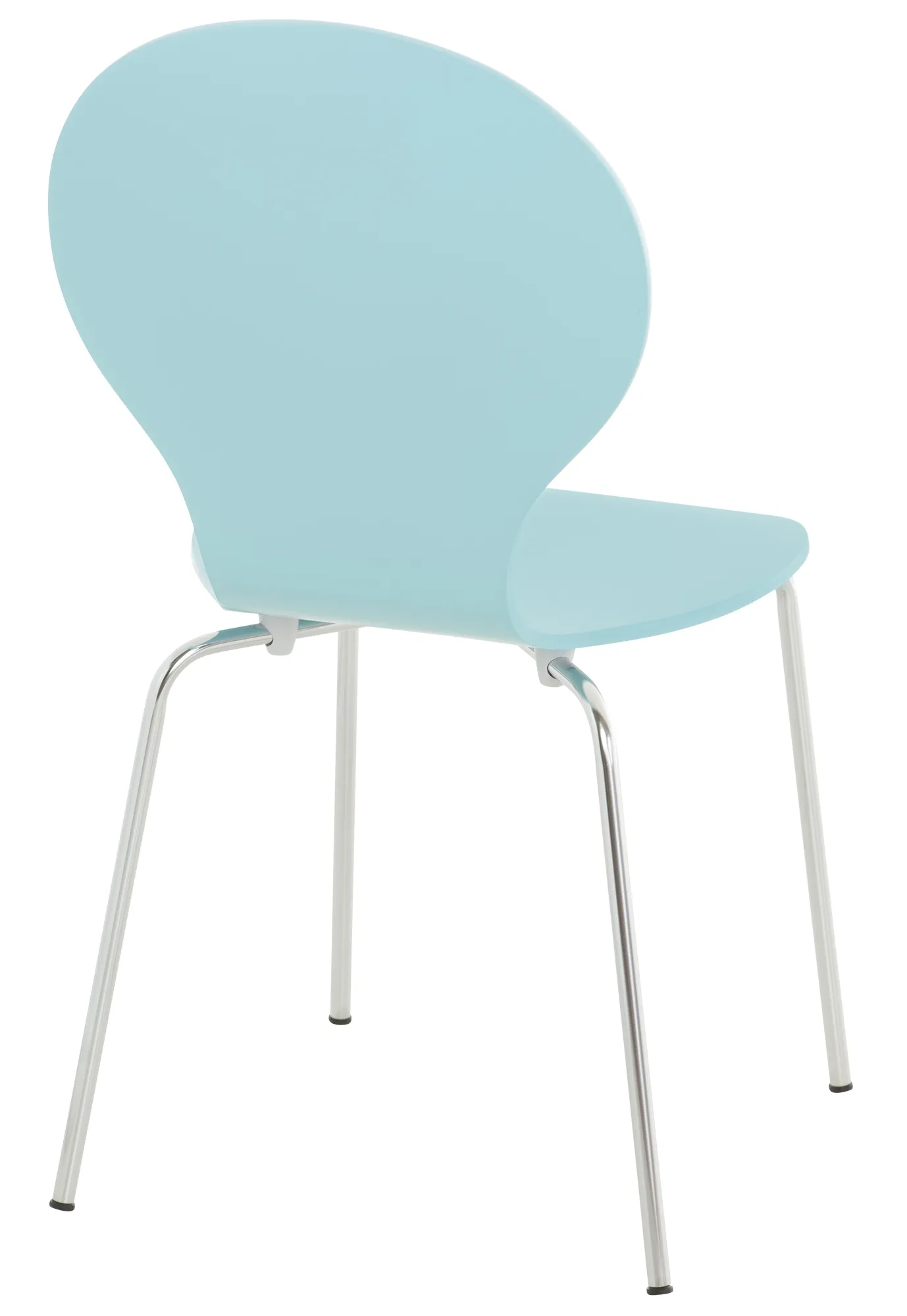 Besucherstuhl Diego 86x43x45 cm hellblau