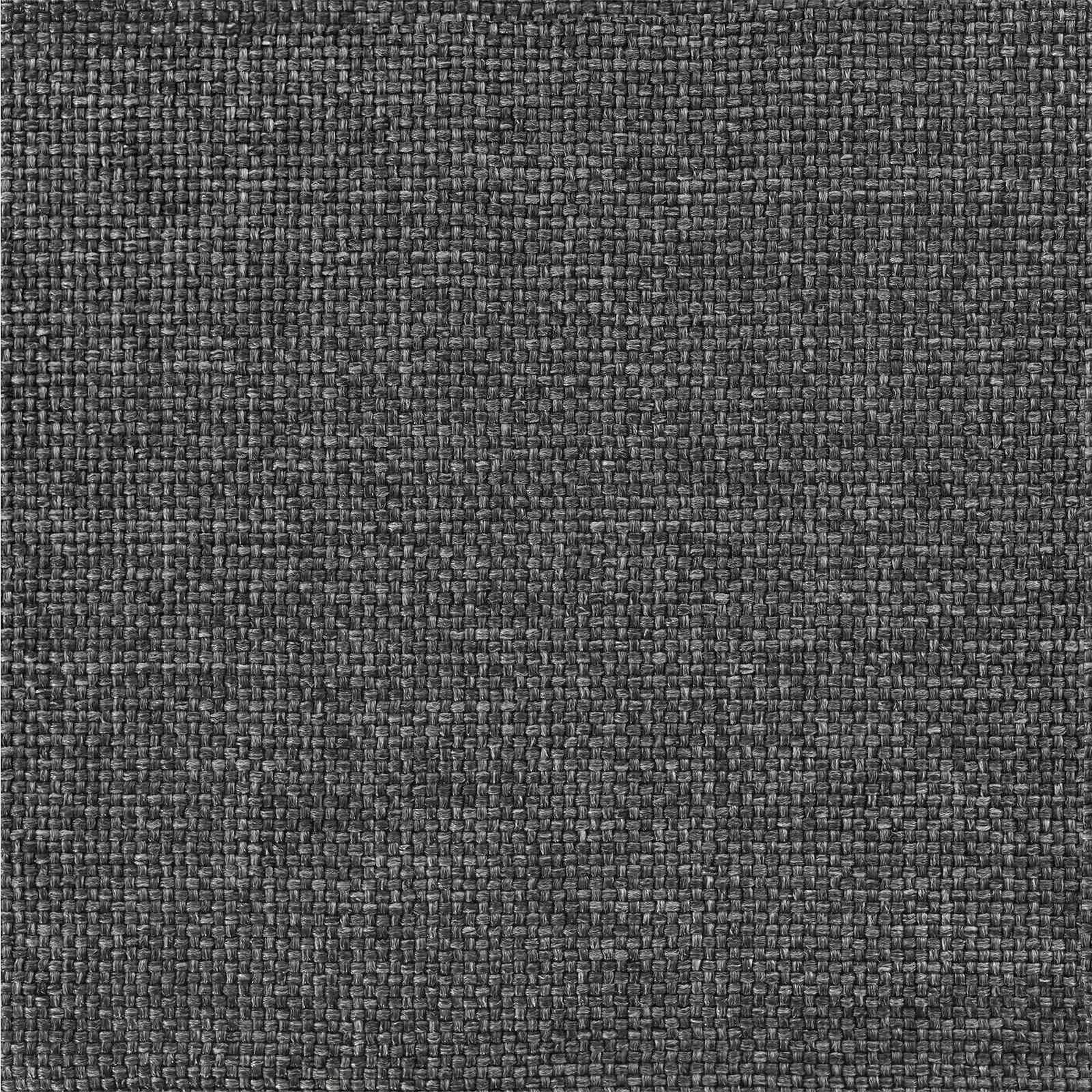 Bettgestell mit gepolstertem Kopfteil 75 x 190 cm Dunkelgrau