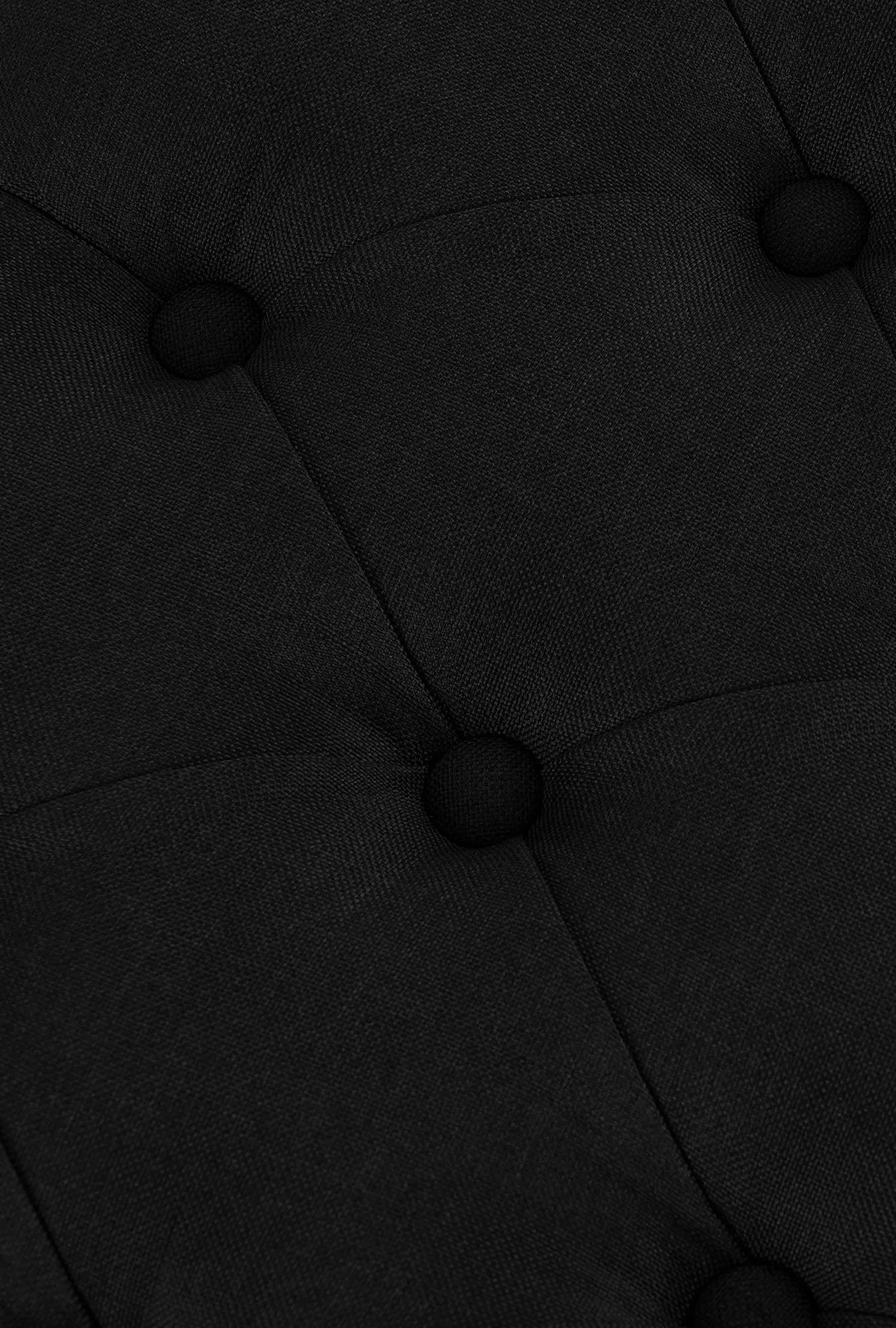 Sitzbank Amun 100x38x46 cm schwarz