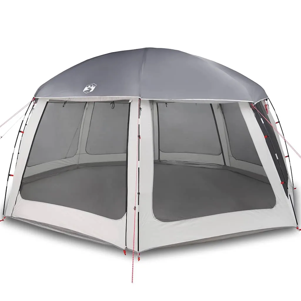 Poolzelt Grau 612 x 612 x 285 cm - Wasserdicht und Tragbar
