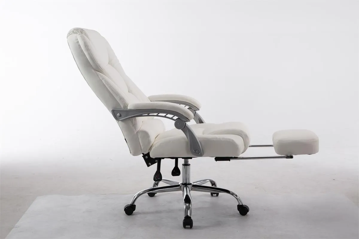 Bürostuhl Pacific 118-127x68x64 cm weiß