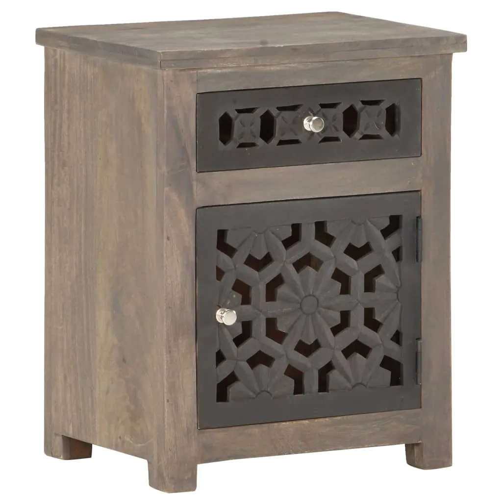 Nachttisch 40x30x50 cm Mango Massivholz