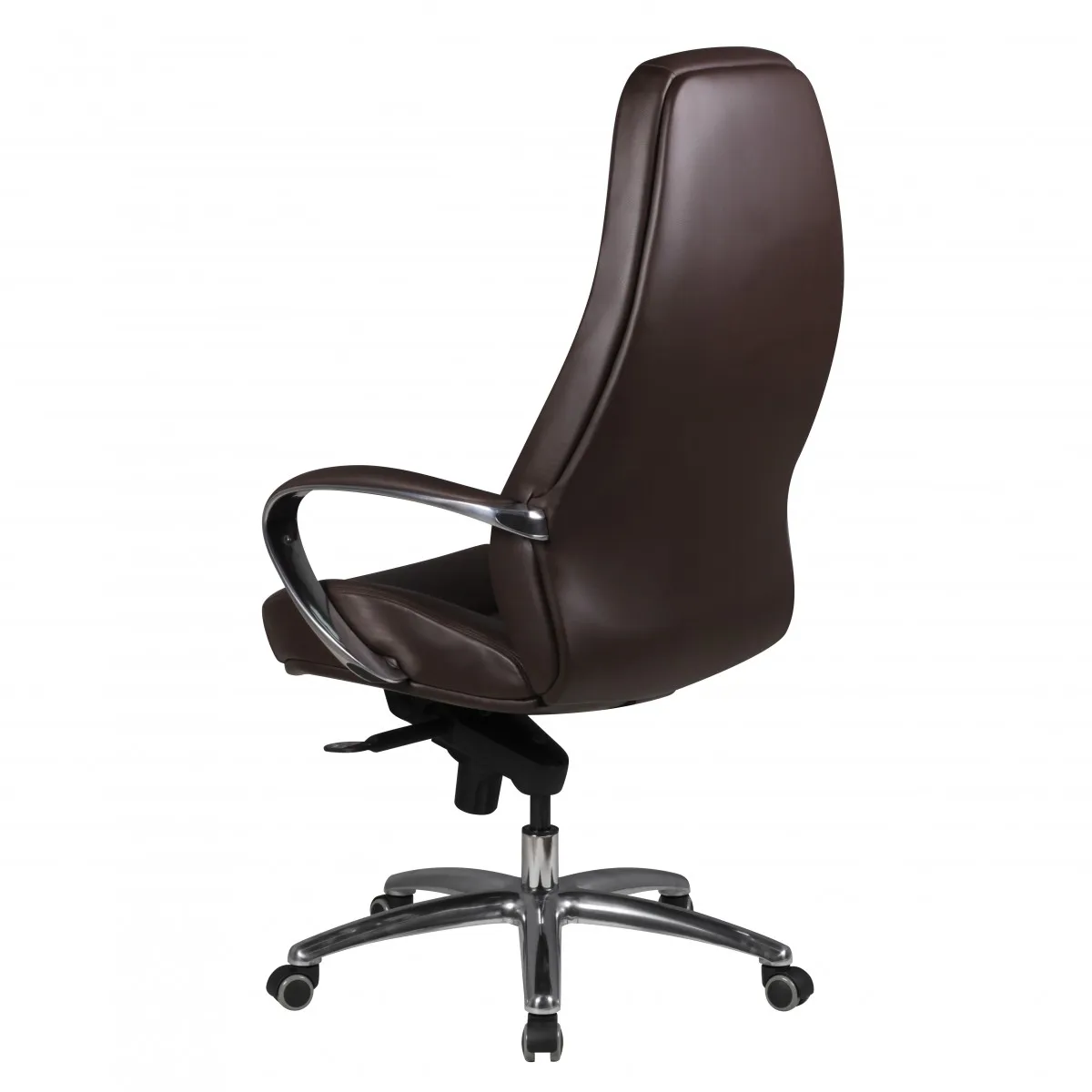 Amstyle Bürostuhl AUSTIN Echt-Leder Braun Schreibtischstuhl 120 KG Chefsessel hohe Rückenlehne mit Kopfstütze X-XL