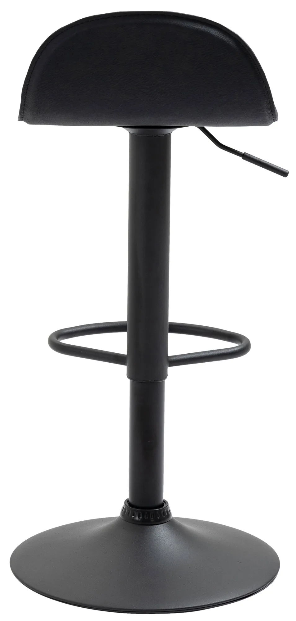 Barhocker Lana V2 94 cm Schwarz Kunstleder