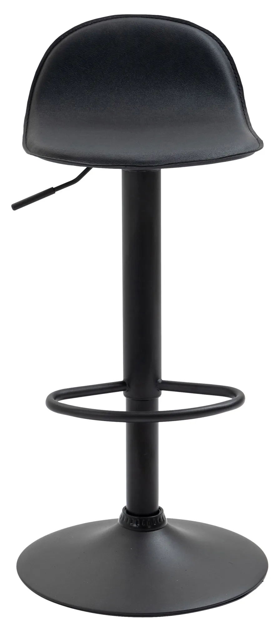 Barhocker Lana V2 94 cm Schwarz Kunstleder