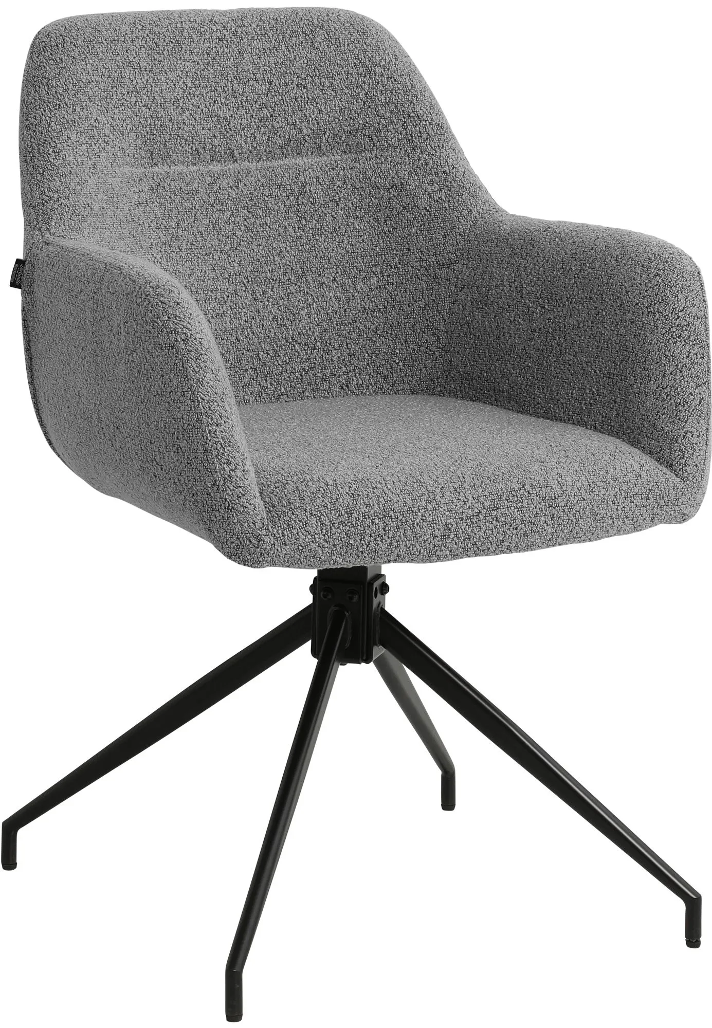 Esszimmerstuhl Merlinda 85x58x60 cm grau