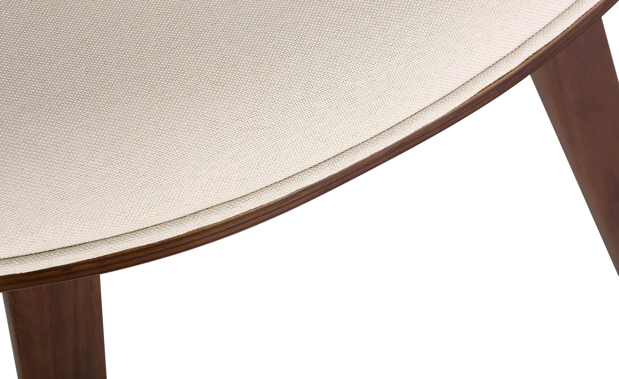 Regal Massivholz 62x52x76 cm creme