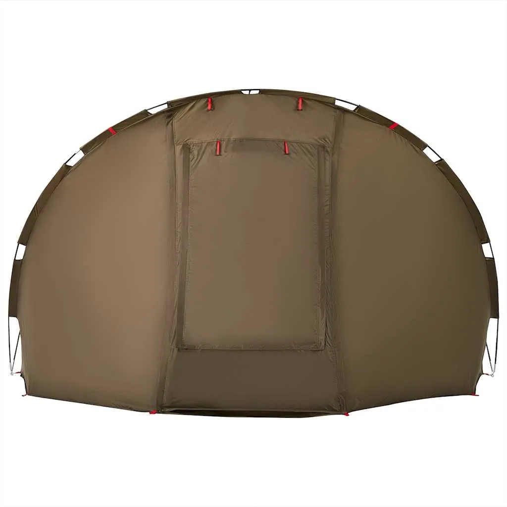 Angelzelt Campingzelt 307x290x170 cm Olivgrün wasserdicht