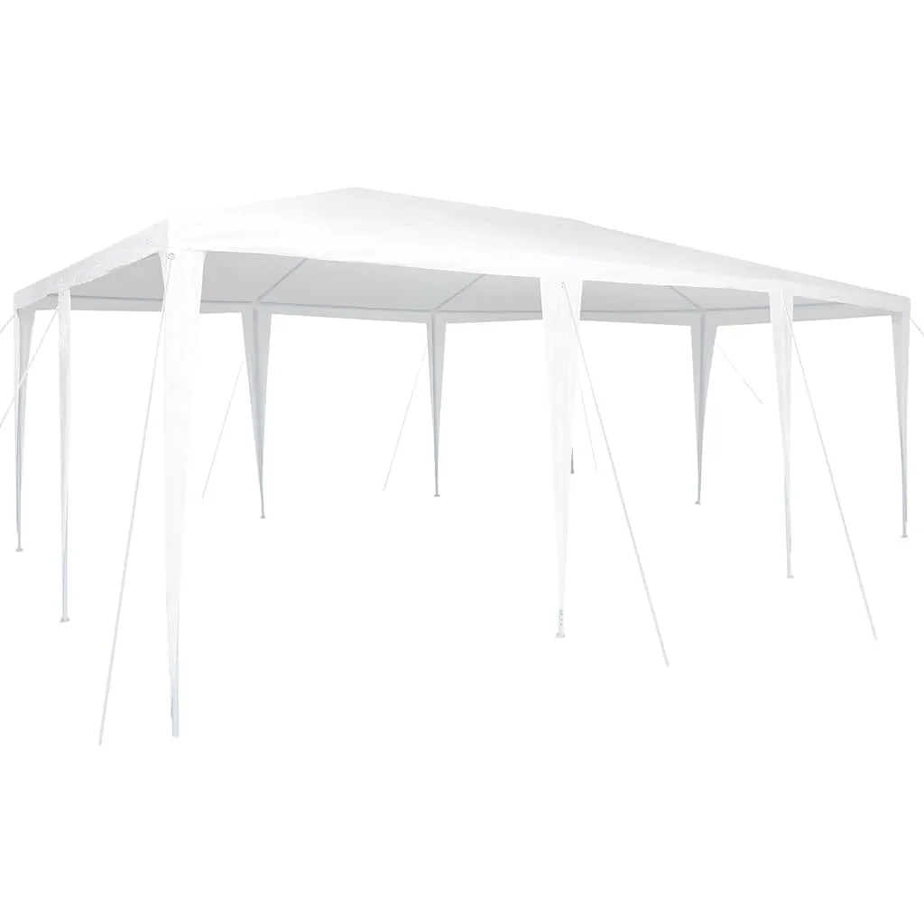 Modernes weißes Partyzelt 600x400x266 cm – robust und zusammenklappbar