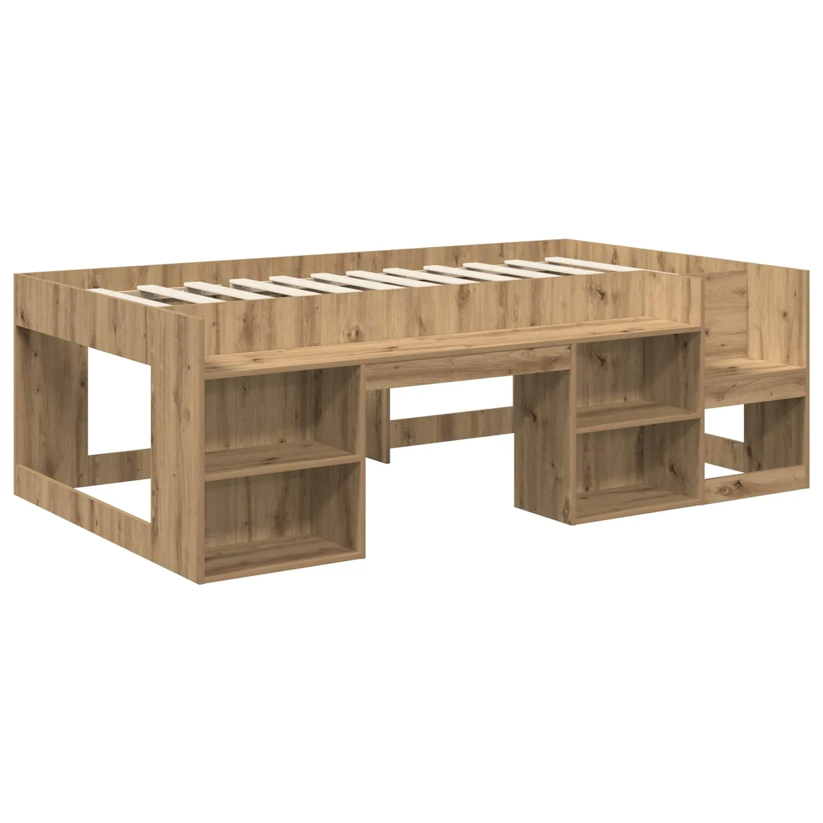 Kinderbettrahmen 118.5 x 193.5 x 65 cm Artisan-Eiche