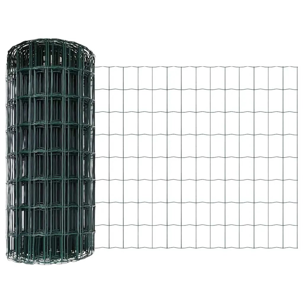 Outdoor-Zaunpaneel Set 5000 x 3,2 x 60 cm in Grün
