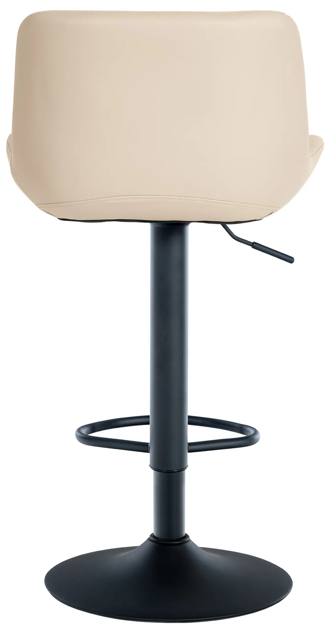 Barhocker Tover Set 2-teilig 81-105x48x54 cm Creme