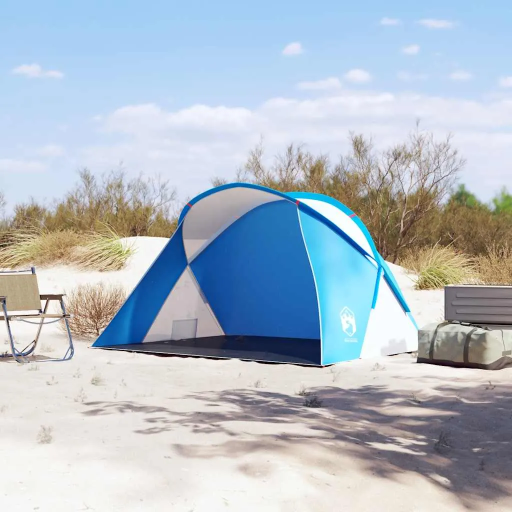 Strandzelt Azurblau 225/190 x 158 x 115 cm für 2 Personen