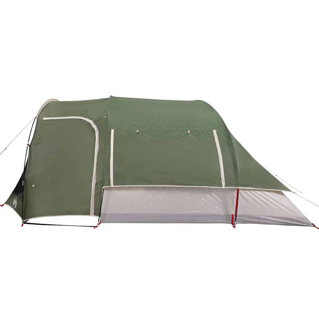 Familienzelt Grün 500 x 305 x 200/205 cm wasserdicht mit E-Anschluss