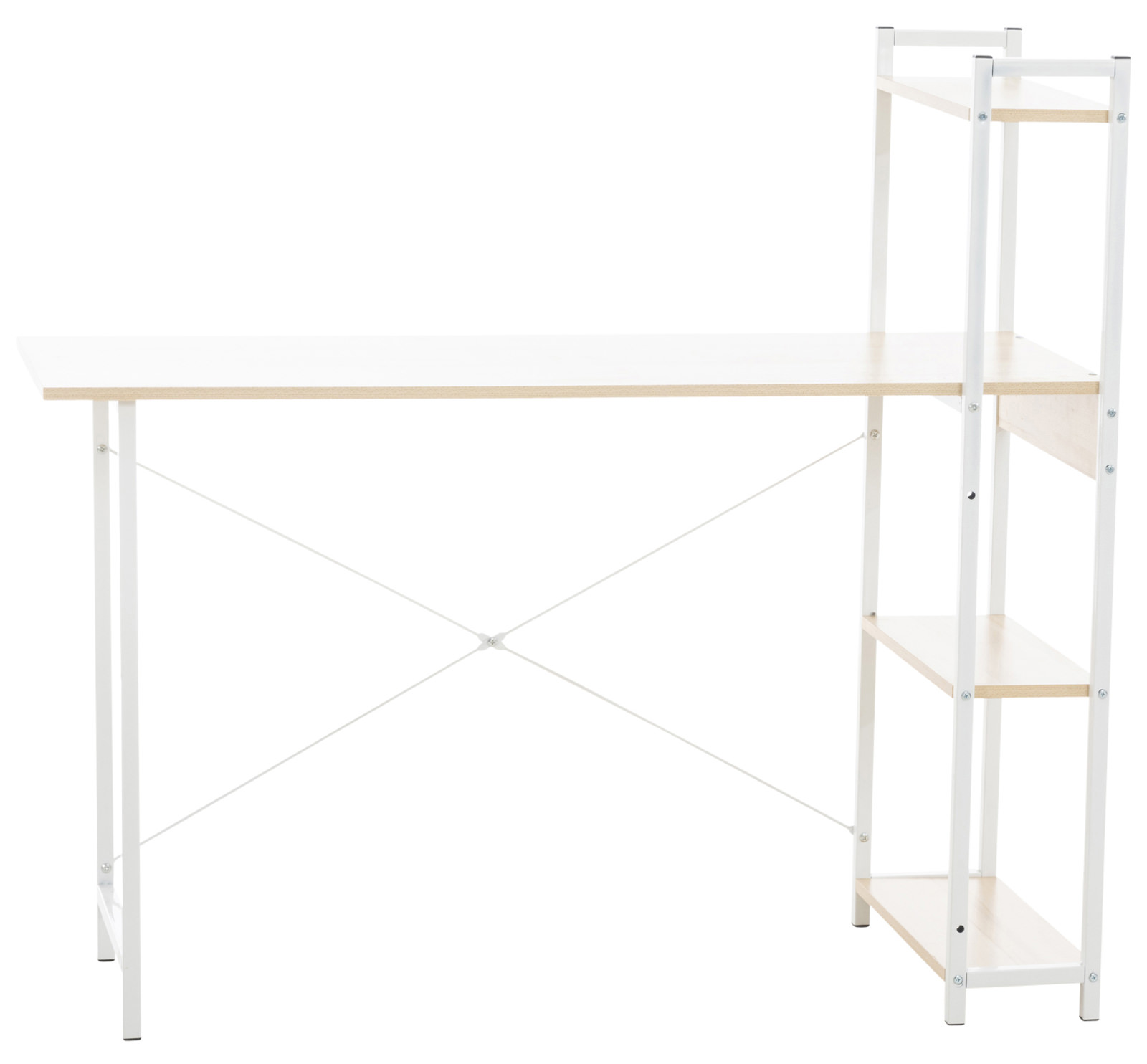 Schreibtisch Poe 120x44x111 cm Ahorn