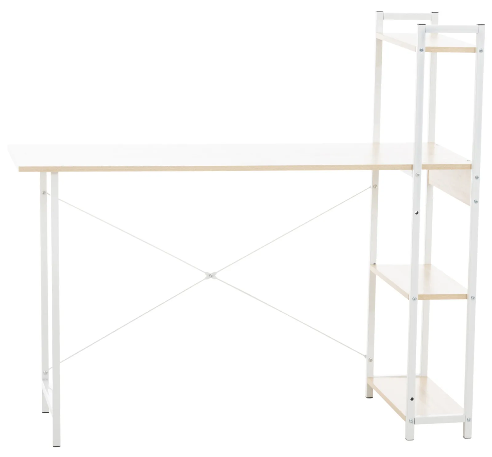 Schreibtisch Poe 120x44x111 cm Ahorn