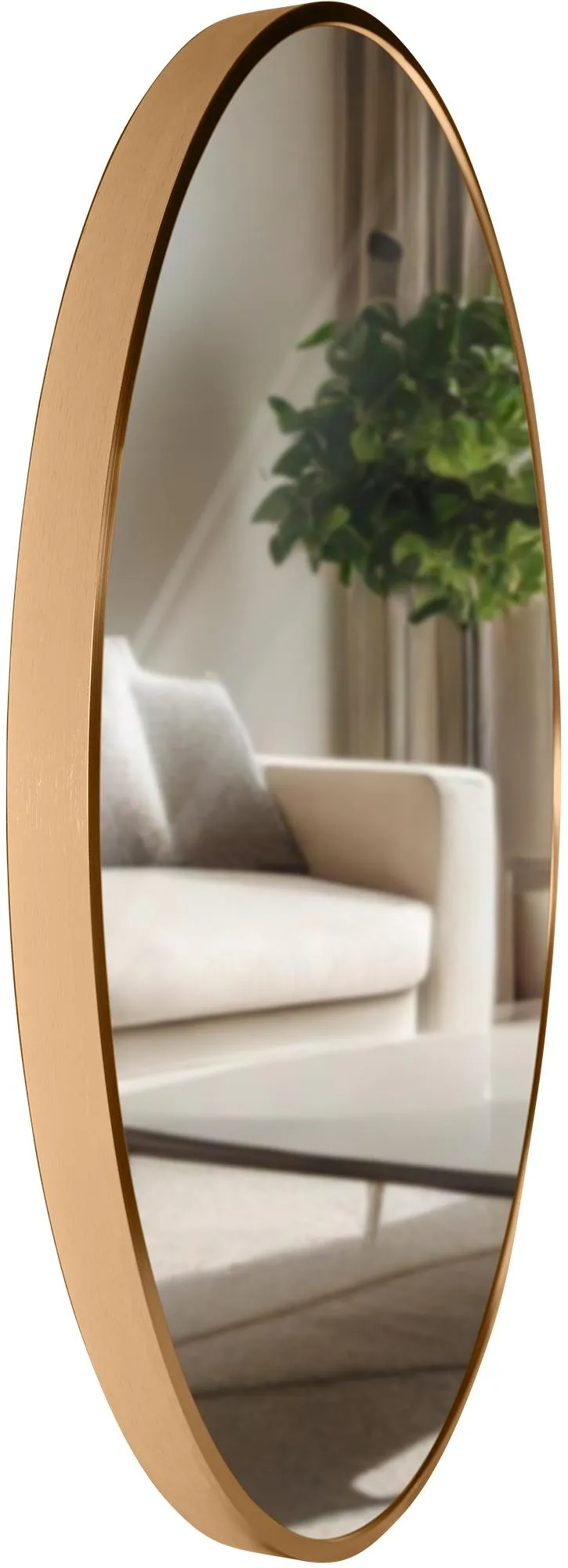 Wandspiegel Elsie 60x60 cm gold matt